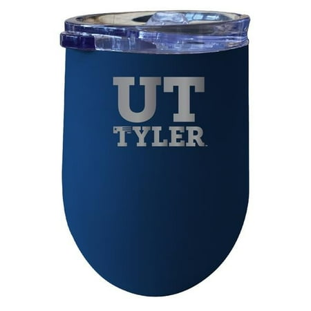 

R & R Imports ITWE-C-UTT20N The University of Texas at Tyler 12 oz Insulated Wine Stainless Steel Tumbler Navy