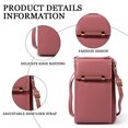 thumbnail image 3 of Small Crossbody Bag Cell Phone Purse Wallet with Credit Card Slots, 3 of 5