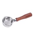 thumbnail image 1 of Bottomless 58mm Coffee Bottomless Portafilter Stainless Steel Wooden Handle Portable Coffee Portafilter for Coffee Machine, 1 of 7