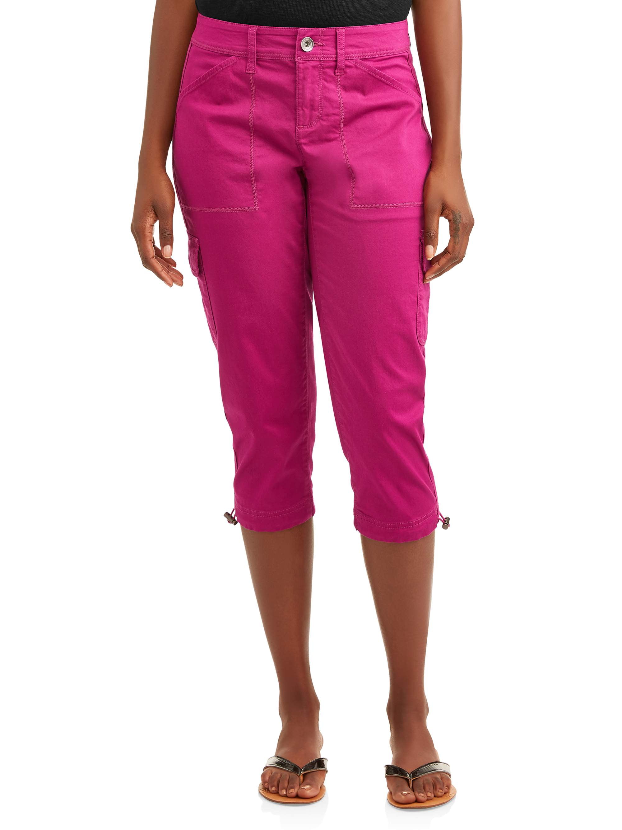 Women's Cargo Capri Pants - Walmart.com