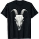 thumbnail image 1 of Black Doom Death Goth - Camiseta de metal con calavera de cabra, 1 of 2