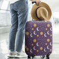 thumbnail image 2 of Purple Sun Moon Cloud Star Pattern Luggage Cover Fashion Suitcase Cover Baggage Covers Fit 25-28 Inch Luggage (Go Travel), 2 of 5
