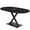 Black Cypress w/Black Base, variant on 5Ft Racetrack Conference Table X Shaped Base Power Unit Harmony Series