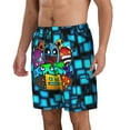 thumbnail image 2 of Geometry Dash Boys Swim Trunks Quick Dry Swim Shorts Kids Bathing Suits Boy Swimsuit Swimwear, 2 of 7