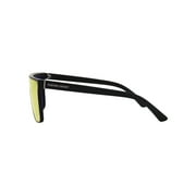 Foster Grant Womens Shield Fashion Sunglasses Black
