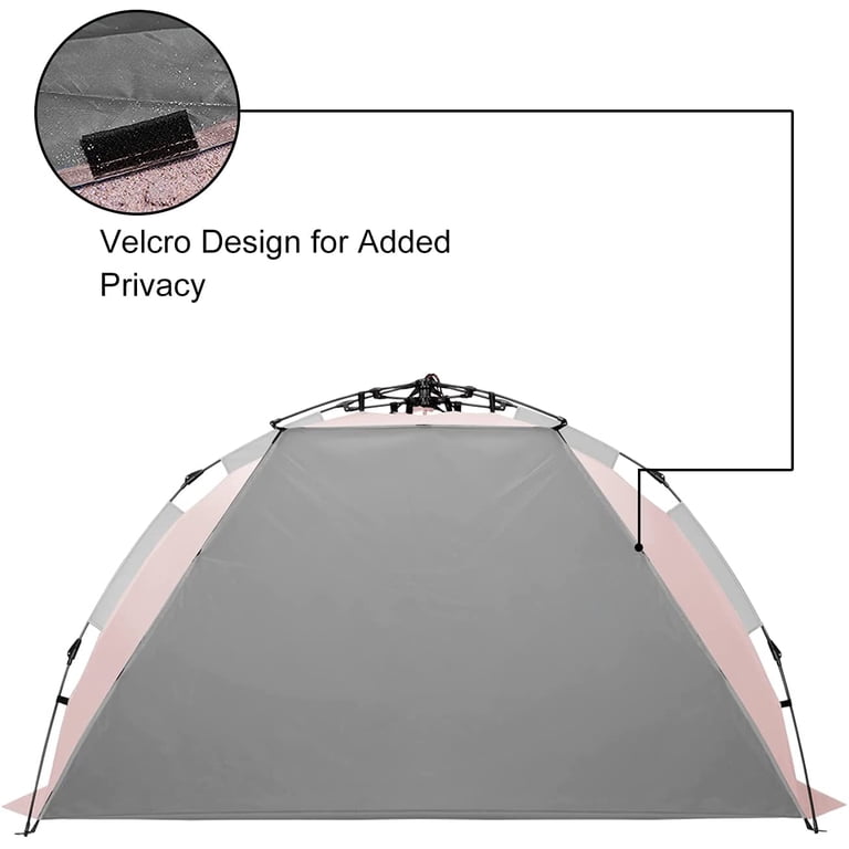 Oileus Beach Tent X-Large 4 Person Sun Shelter, Pop Up, Waterproof