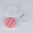 thumbnail image 6 of BeeAngel Pink Makeup Puff With Case, Single Reusable Cosmetic Sponge For Foundation Loose Powder, Soft Triangle Face Blender With Travel-Ready Storage Box, 6 of 6