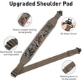 thumbnail image 6 of Adoreal Durable Adjustable Gun Sling, 45" Length, Khaki & Camo, Padded Shoulder Strap, 6 of 6