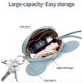thumbnail image 4 of Petit Porte-Monnaie pour Femme, Porte-Monnaie en Cuir, 4 of 5