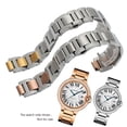 thumbnail image 4 of Correa de acero inoxidable para reloj de la serie Ballon Bleu 20*12 mm 18*11 mm 14*8 mm W6920046 correas pulsera para hombre y mujer, 4 of 5