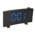 thumbnail image 4 of Reloj Despertador de Proyección NikouMX LED Radio Digital Compacto y Liviano, 4 of 8