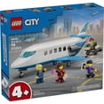 thumbnail image 3 of LEGO City Passenger Jet - Building Toy for Boys & Girls, Ages 4+ - Airplane Toy for Preschoolers with 4 Minifigures - Gift for Kids - 60492, 3 of 8