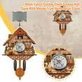 thumbnail image 4 of Black-Forest Cuckoo Clock Cuckoo Wall Clock with Moving Train Home Decor Clock, 4 of 6