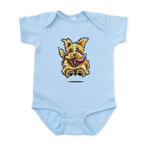 CafePress - Wheaten Joy Body Suit - Baby Light Bodysuit, Size Newborn - 24 Months