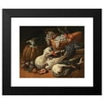 thumbnail image 2 of Jacob van de Kerckhoven 24x20 Black Modern Framed Museum Art Print Titled - A Fruit Still Life with a Brace of Duck, 2 of 5