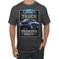 thumbnail image 1 of Ford Truck Parking Only Sign Gift for Owners of Ford Trucks | Mens Cars and Trucks Graphic T-Shirt, Heather Black, 2XL, 1 of 3