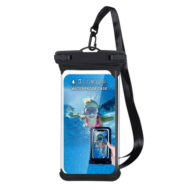 Bolsa de almacenamiento Funda impermeable para teléfono IPX8, funda impermeable para teléfono TPU co TOMSHOO Bolsa de almacenamiento