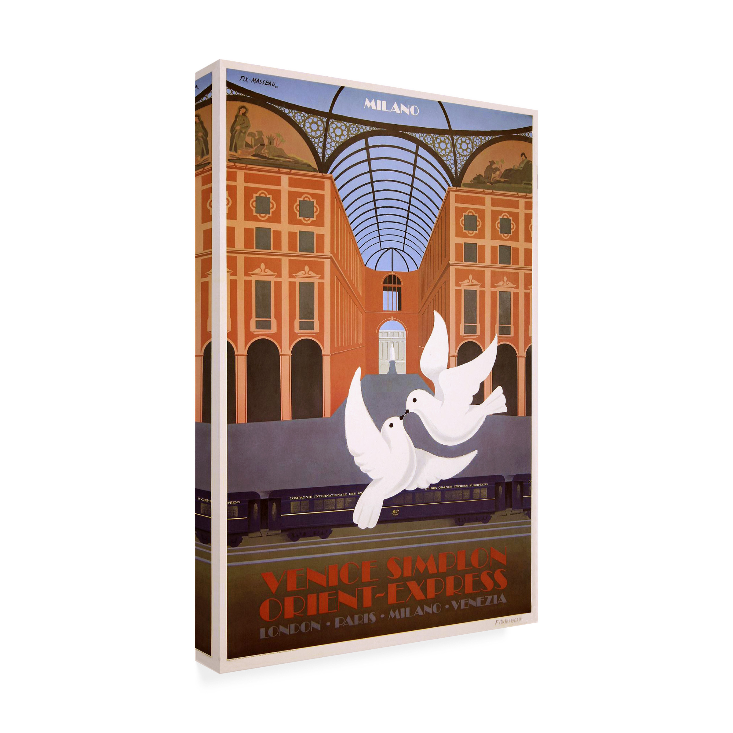 Trademark Fine Art 'Travel 35' Canvas Art by Vintage Lavoie