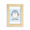 thumbnail image 1 of Penguin Pet Antarctic Hug Desktop Display Photo Frame Picture Art Painting 5x7 inch, 1 of 3