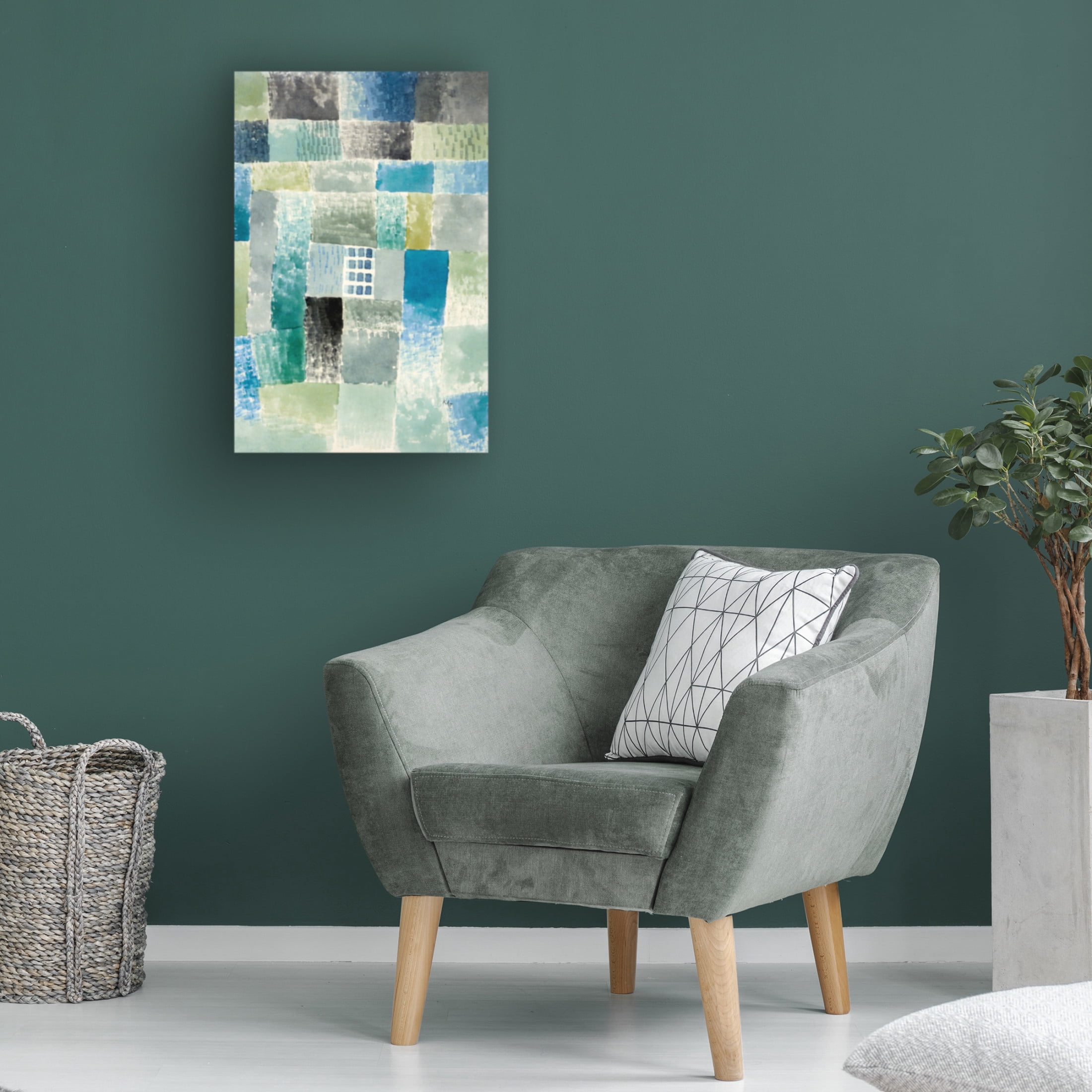 Trademark Fine Art Pictufy First House in a Settlement 1926 Canvas Wall Art