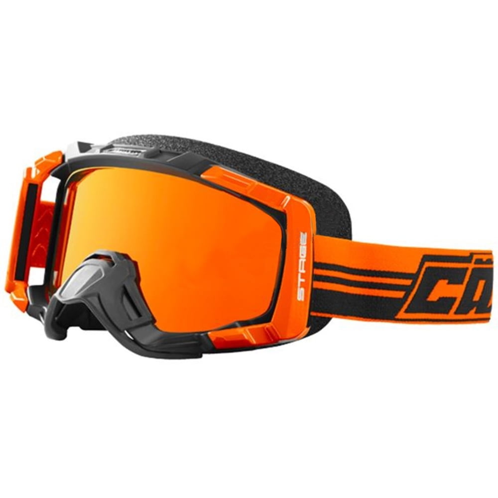 Castle Stage Blackout Snow Goggles Orange