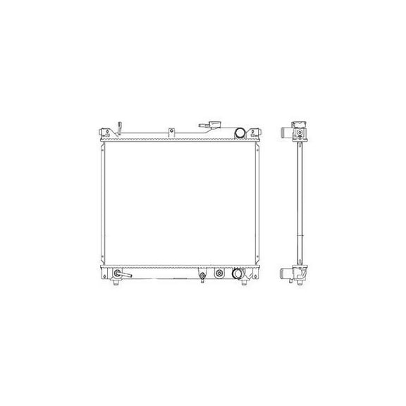 Radiator - Compatible with 1999 - 2002 Chevy Tracker 2000 2001