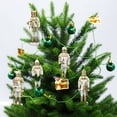 thumbnail image 3 of Juego de 5 adornos navideños con forma de cascanueces BlueSpace (12 cm), 3 of 4