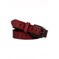 thumbnail image 1 of Unique Bargains Ceinture en Cuir Ajourée à Boucle à Ardillon Sculptée à Trous Multiples pour Femme, 1 of 6