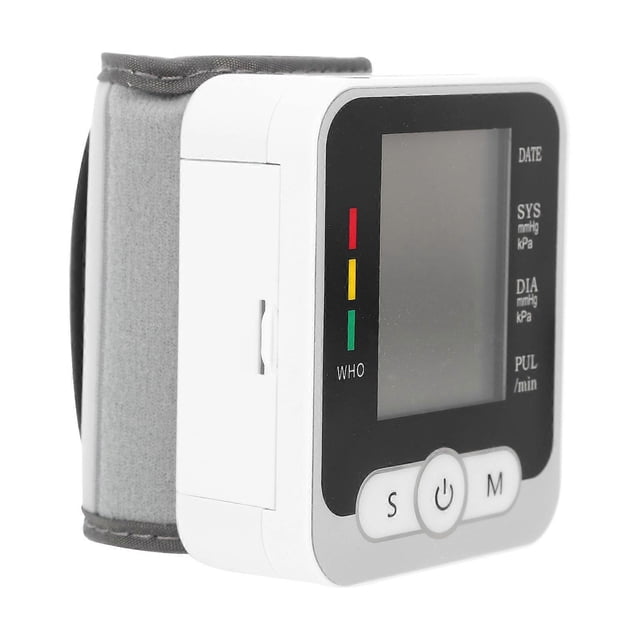 Wrist Blood Pressure Meter Adults Monitoring Abs 1Pack