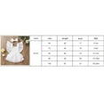 thumbnail image 2 of Douhoow Baby Girl Lace Bodysuit Summer Infant Sweet Style Fly Sleeve Jumpsuits, 2 of 8