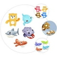 thumbnail image 5 of NUOLUX 5Pcs Pool Windup Toys Lovely Bathing Toys Cartoon Clockwork Animal Toys Portable Bathing Toys, 5 of 6