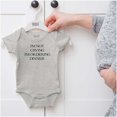 thumbnail image 5 of Not Crying Ordering Dinner Cute Baby Romper Boys or Girls Infant Baby Brisco Brands 12M, 5 of 6