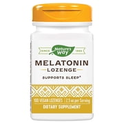 Nature's Way Melatonin Lozenge, 2.5mg, 100 Ct