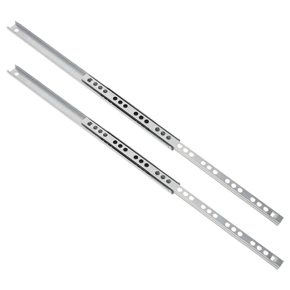 HOMEMAXS 2pcsSilent Drawer Glides Replacement Sliding Rails Household Drawer Slides Home Accessory