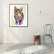 thumbnail image 2 of Cuadros Decorativos Colorido gato diamante pintura parcial redondo cristal arte dibujo mosaico artesanía Ehuebsd Nuevos Originales, 2 of 5