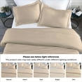 thumbnail image 3 of Superior Modal From Beechwood 400TC Linen Duvet Cover Set, Twin/ Twin XL, 3 of 11