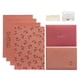 thumbnail image 2 of Juego de papelería premium - 4 papeles de carta y 2 sobres con pegatinas de sellado, amuletos metálicos y una cinta de gasa para correspondencia elegante, invitaciones y notas, 2 of 5