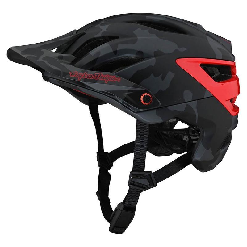 Troy Lee Designs A3 MIPS Camo Gray Red 