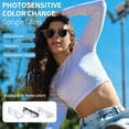 thumbnail image 6 of Smart Glasses with Photochromic Lens, Anti Blue Light, UV Protection, Voice Assistant, Music, Call, Remote Photo Control - Valentine's Gift,, 6 of 17