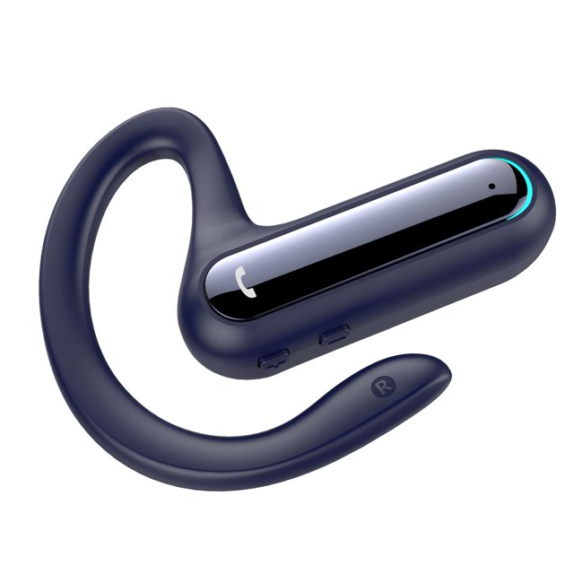 Auriculares de conducción ósea Auriculares comerciales V5.0 Tapones para los oídos con sonido de alta recargables inalámbricos para - azul