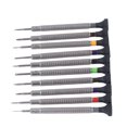 thumbnail image 1 of Watch Repair Manual Screwdriver Set, Better Grip 10Pcs Knurling Watch Repair Screwdriver Set Quick Selection  For Industrial Use, 1 of 8