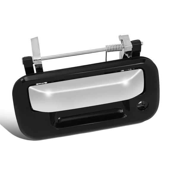 DNA Motoring OEM-THO-00112 For 2005-2008 Ford F-150 Rear Black Chrome Primered Tailgate Handle without Camera Hole