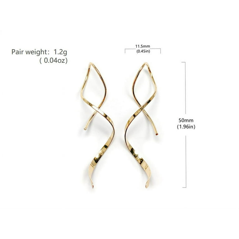 9ct gold store christmas earrings