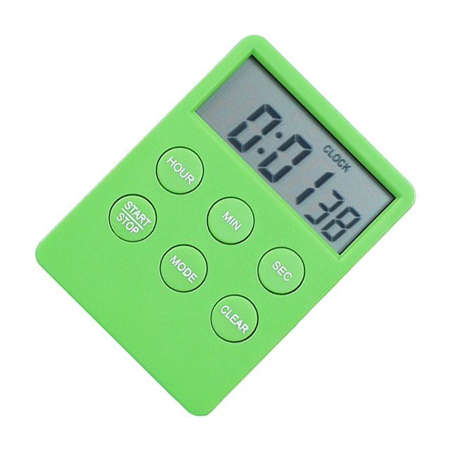 Methold Temporizador De Estudio Gestión Silenciosa Del Tiempo Para Niños Para Un Aprendizaje Positivo Recordatorio De Alarma Temporizado Electrónica Verde claro