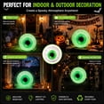 thumbnail image 6 of Kumdkd 15.7" Halloween LED Eyeball Inflatable Decor - Color Changing Party Balloon with Remote Control for Indoor/Outdoor Scary Decorations, 6 of 7