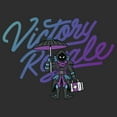 thumbnail image 2 of Men's Fortnite Raven Victory Royale  Graphic Tee Charcoal Small, 2 of 5