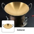 thumbnail image 3 of UPOUART Nonstick Round Cooking Wok with Double Handles for Home and Commercial Kitchens, 3 of 8