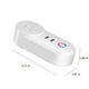 thumbnail image 3 of XWSHYW Toma de Corriente Inteligente Habilita Wifi, Control de Temporizador, Función Asistente, Conexión Corriente 10 A, No Requiere Concentrador, Solo Wi-Fi 2,4 G, 3 of 6