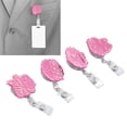 thumbnail image 1 of Retractable Badge Reel, Cute 4pcs ID Name Badge Holder  for Doctor for Student, 1 of 8