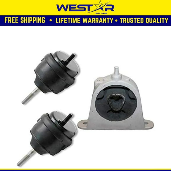 Fits 2007-2008 Chrysler Pacifica 3.8L 4.0L Engine Motor Mount Set 3pcs